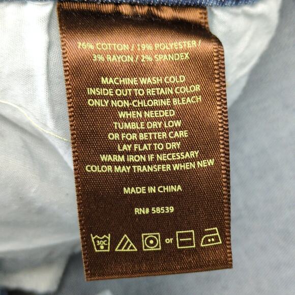 Kut from the Kloth Women's 6 Zipper Ankle Jeans Tapered Leg Stretch Denim Y2K - Picture 6 of 6